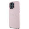 Guess GUHMP16LPGHSMMP iPhone 16 Pro 6.3 różowy/pink hardcase Grained Ring MagSafe